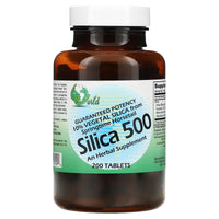 World Organics, Silica 500, 200 Tablets UPC 726899597994 | Hilife Vitamins