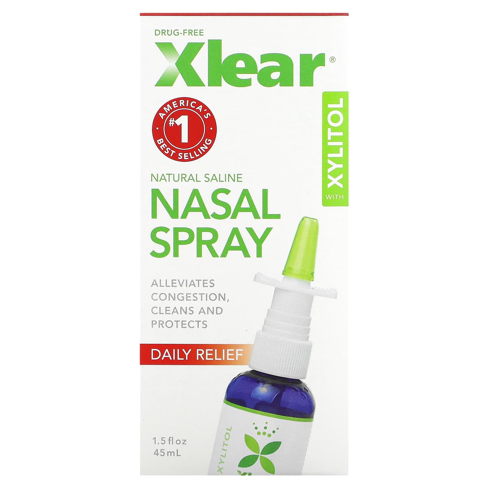 Xlear, Nasal Spray, 1.5 Oz spray - 700596000001 | Hilife Vitamins