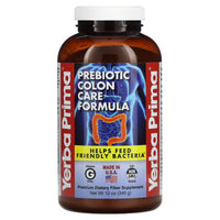 Yerba Prima, Prebiotic Colon Care Formula Powder, 12 Oz UPC 046352002040 | Hilife Vitamins