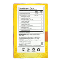 Yogi Tea Company, Perfect Energy, Vanilla Spice, 16 Tea Bags, 1.12 oz (32 g) UPC 076950203280 | Hilife Vitamins