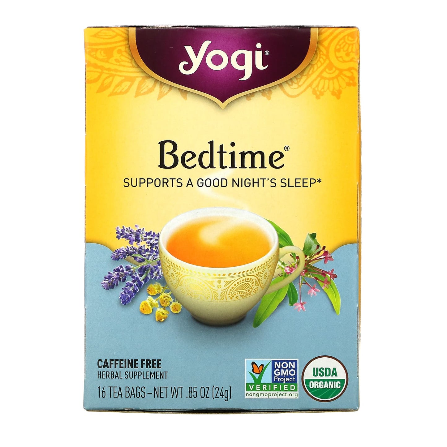 Yogi Tea Company, Bedtime Tea, 16 UPC 076950450011 | Hilife Vitamins