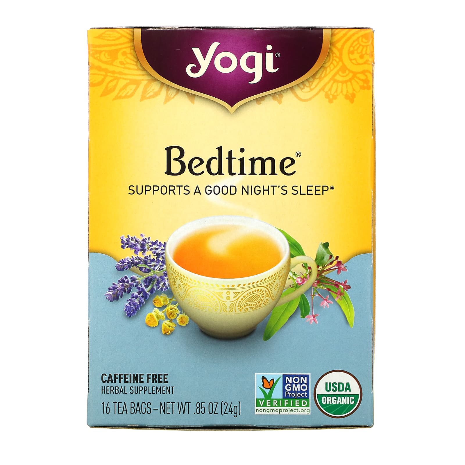 Yogi Tea Company, Bedtime Tea, 16 UPC 076950450011 | Hilife Vitamins