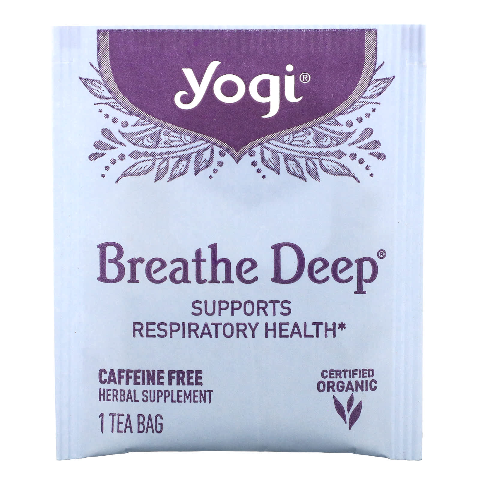 Yogi Tea Company, Breathe Deep Tea, 16 UPC 076950450042 | Hilife Vitamins