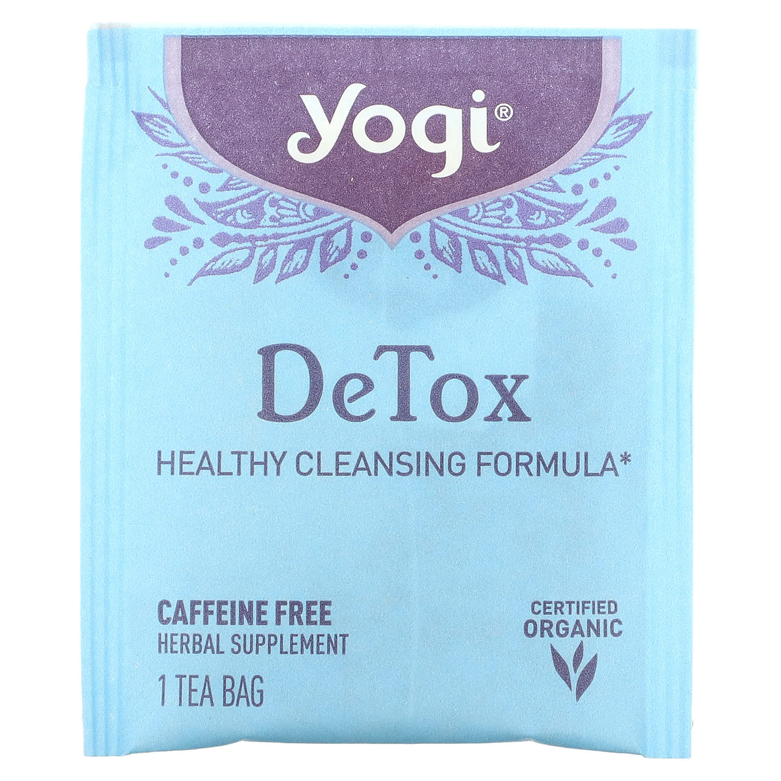 Yogi Tea Company, Detox Tea, 16 UPC 076950450080 | Hilife Vitamins