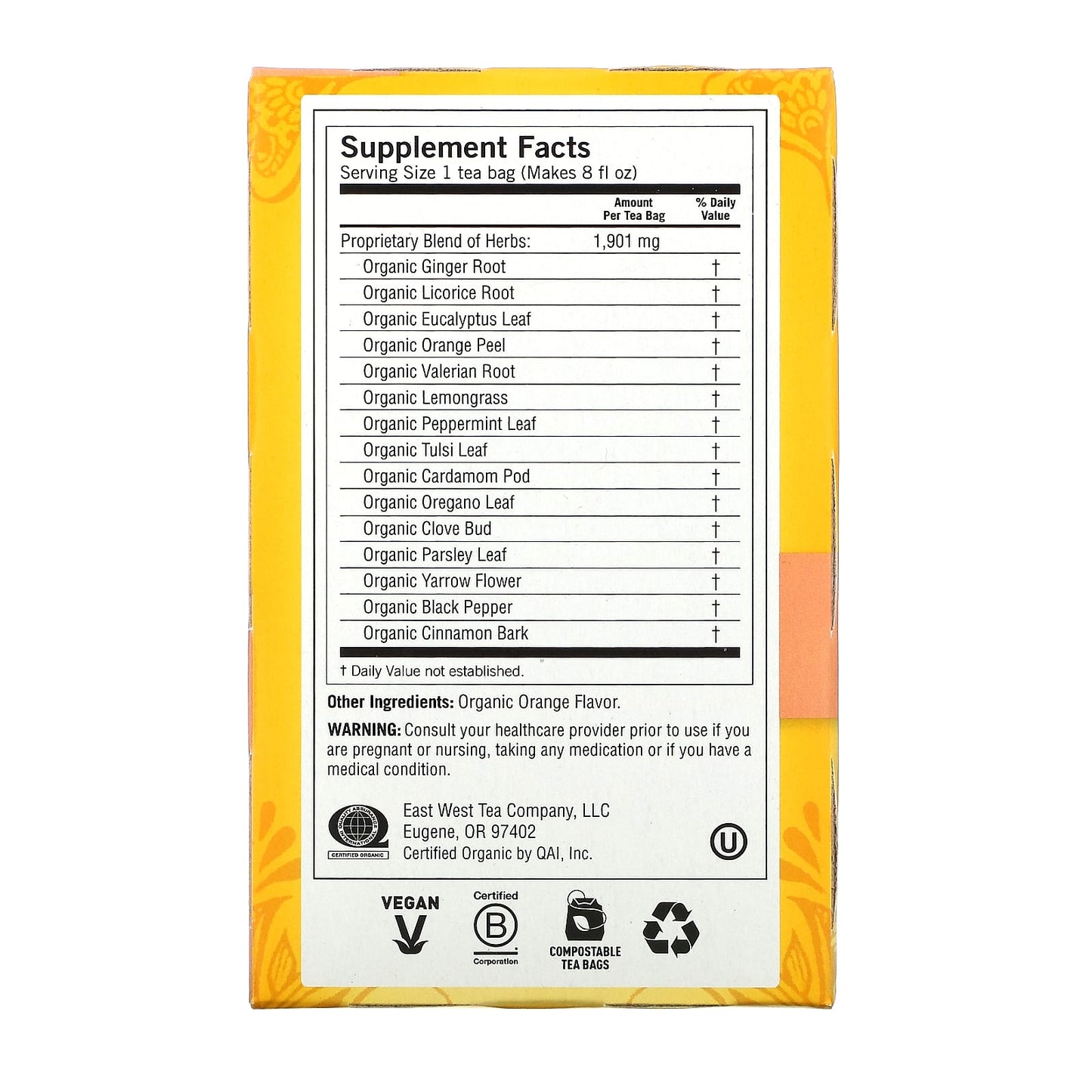 Yogi Tea Company, Cold Season Tea, 16 UPC 076950450097 | HiLife Vitamins