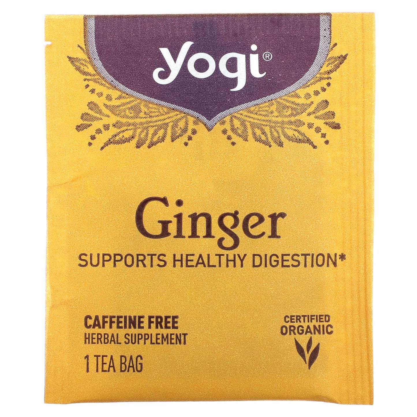Yogi Tea Company, Ginger Tea, 16 UPC 076950450110 | Hilife Vitamins