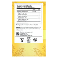 Yogi Tea Company, Organic Lemon Ginger Tea, 16 UPC 076950450172 | Hilife Vitamins
