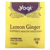 Yogi Tea Company, Organic Lemon Ginger Tea, 16