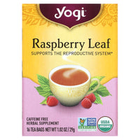 Yogi Tea Company, Woman's Raspberry Leaf Tea, 16 UPC 076950450431 | Hilife Vitamins