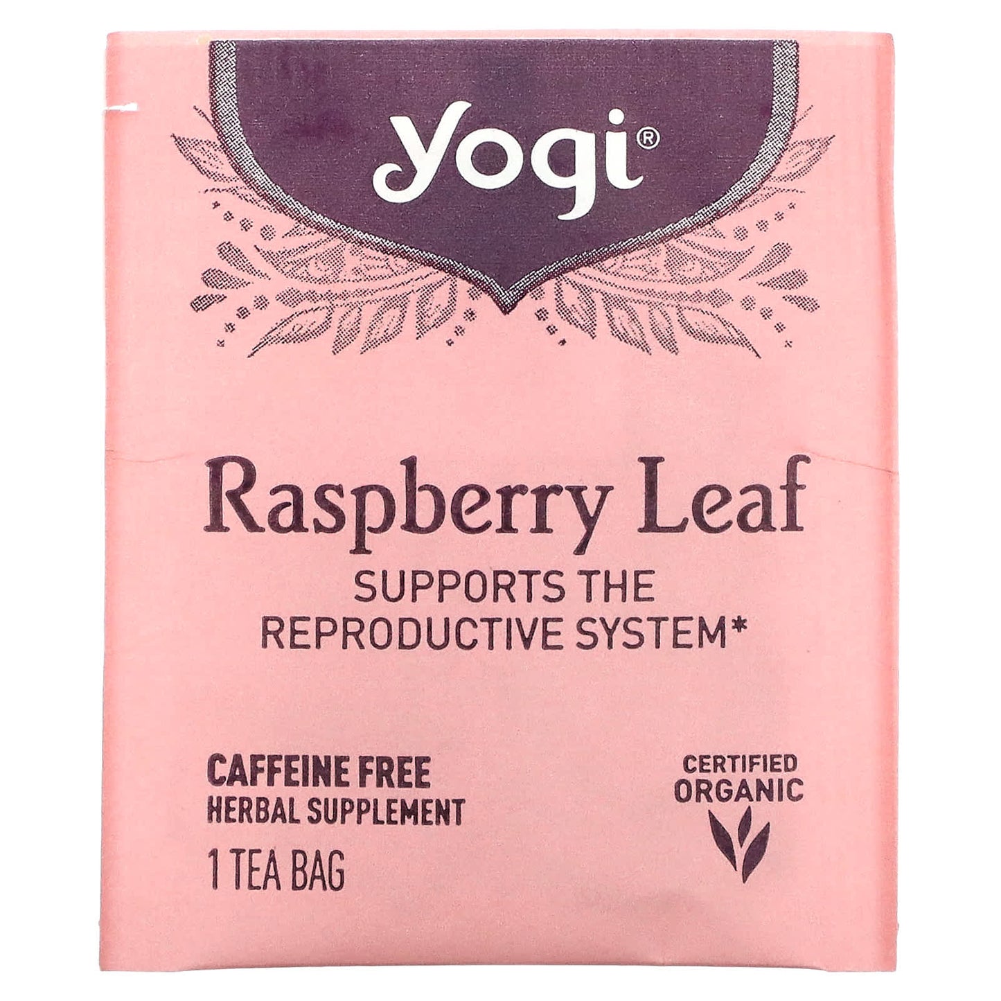 Yogi Tea Company, Woman's Raspberry Leaf Tea, 16 UPC 076950450431 | Hilife Vitamins