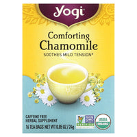 Yogi Tea Company, Comforting Chamomile Tea, 16 UPC 076950450462 | Hilife Vitamins