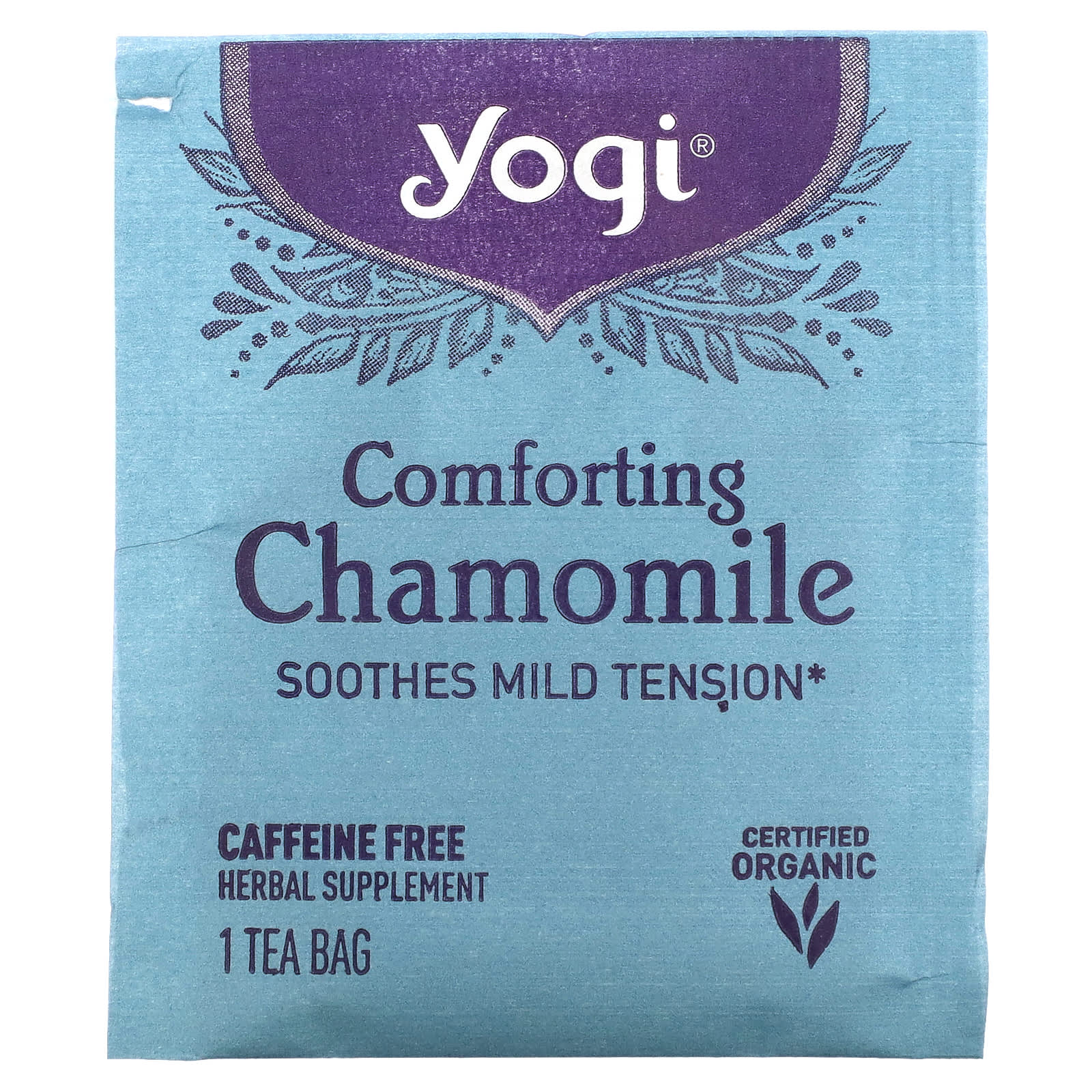 Yogi Tea Company, Comforting Chamomile Tea, 16 UPC 076950450462 | Hilife Vitamins