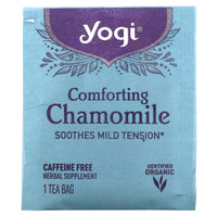 Yogi Tea Company, Comforting Chamomile Tea, 16 UPC 076950450462 | Hilife Vitamins