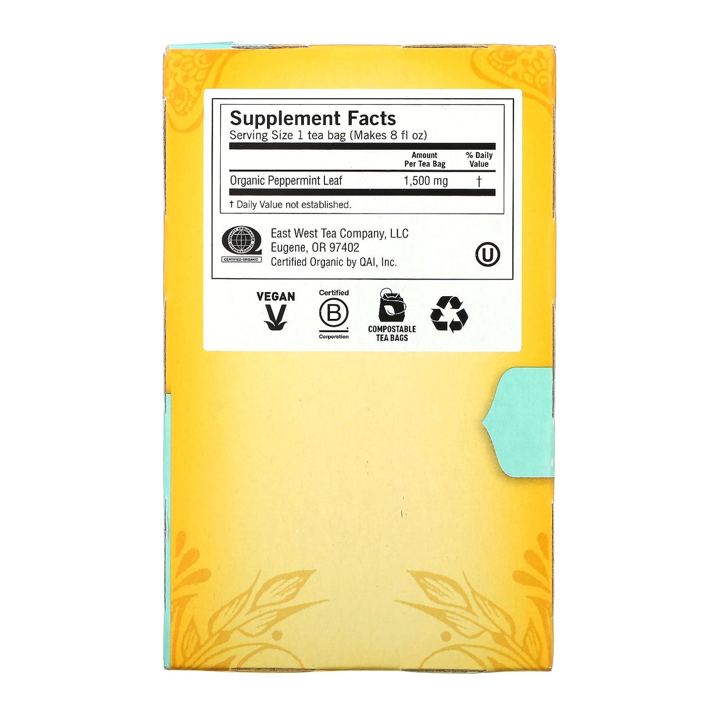 Yogi Tea Company, Peppermint Tea, 16 UPC 076950450479 | Hilife Vitamins