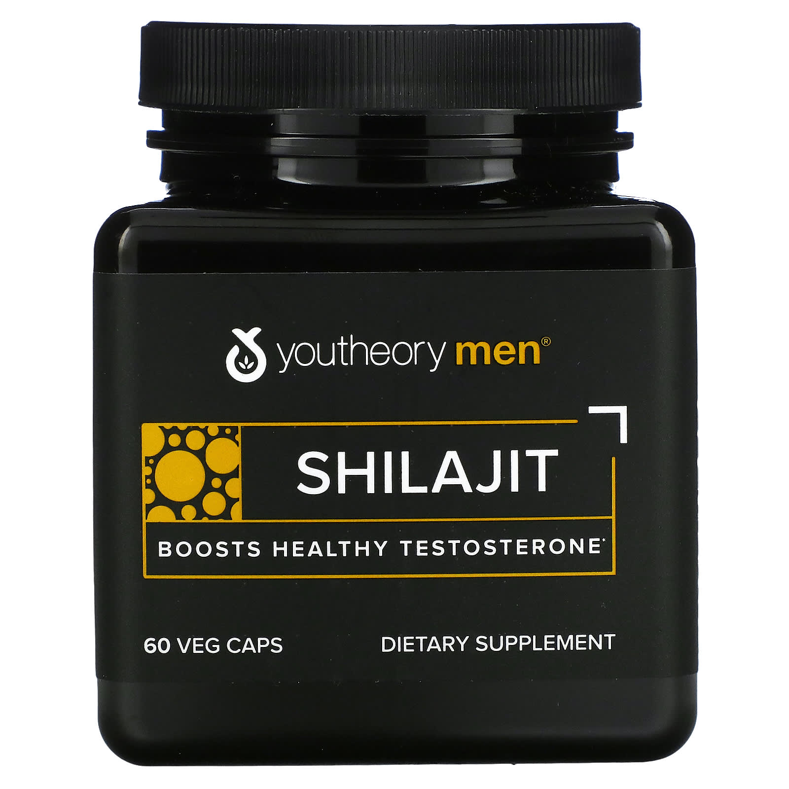 Youtheory, Men, Shilajit, 60 Veg Caps UPC 850502007119 | Hilife Vitamins