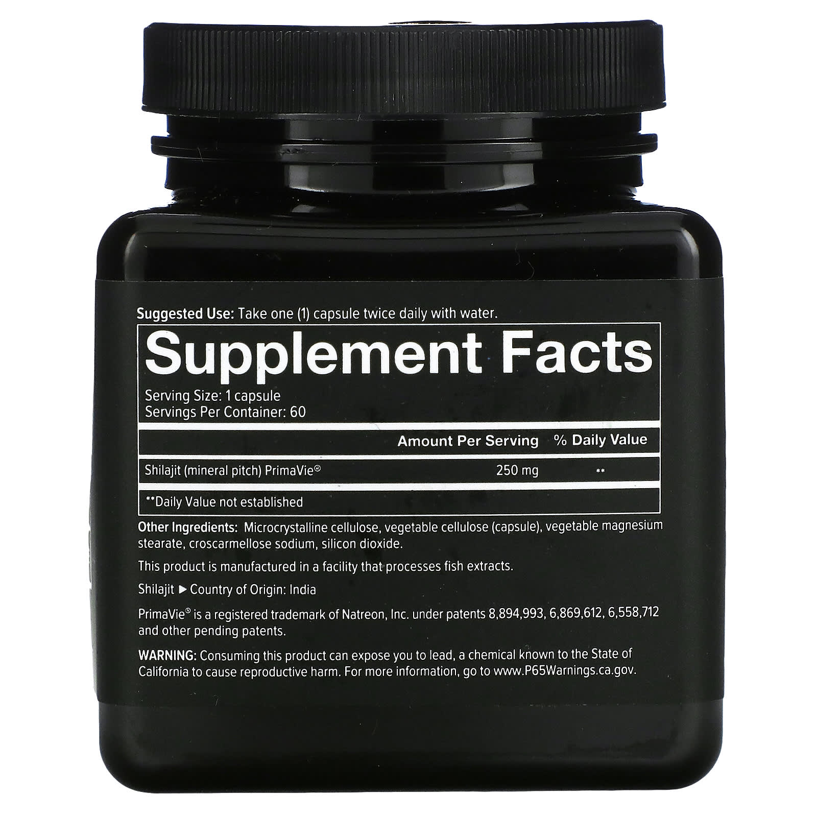 Youtheory, Men, Shilajit, 60 Veg Caps UPC 850502007119 | Hilife Vitamins