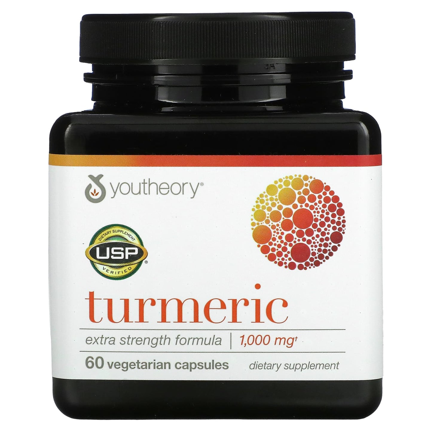 Youtheory, Turmeric Extra Strength Formula, 60 Capsules - 850502007140 | Hilife Vitamins