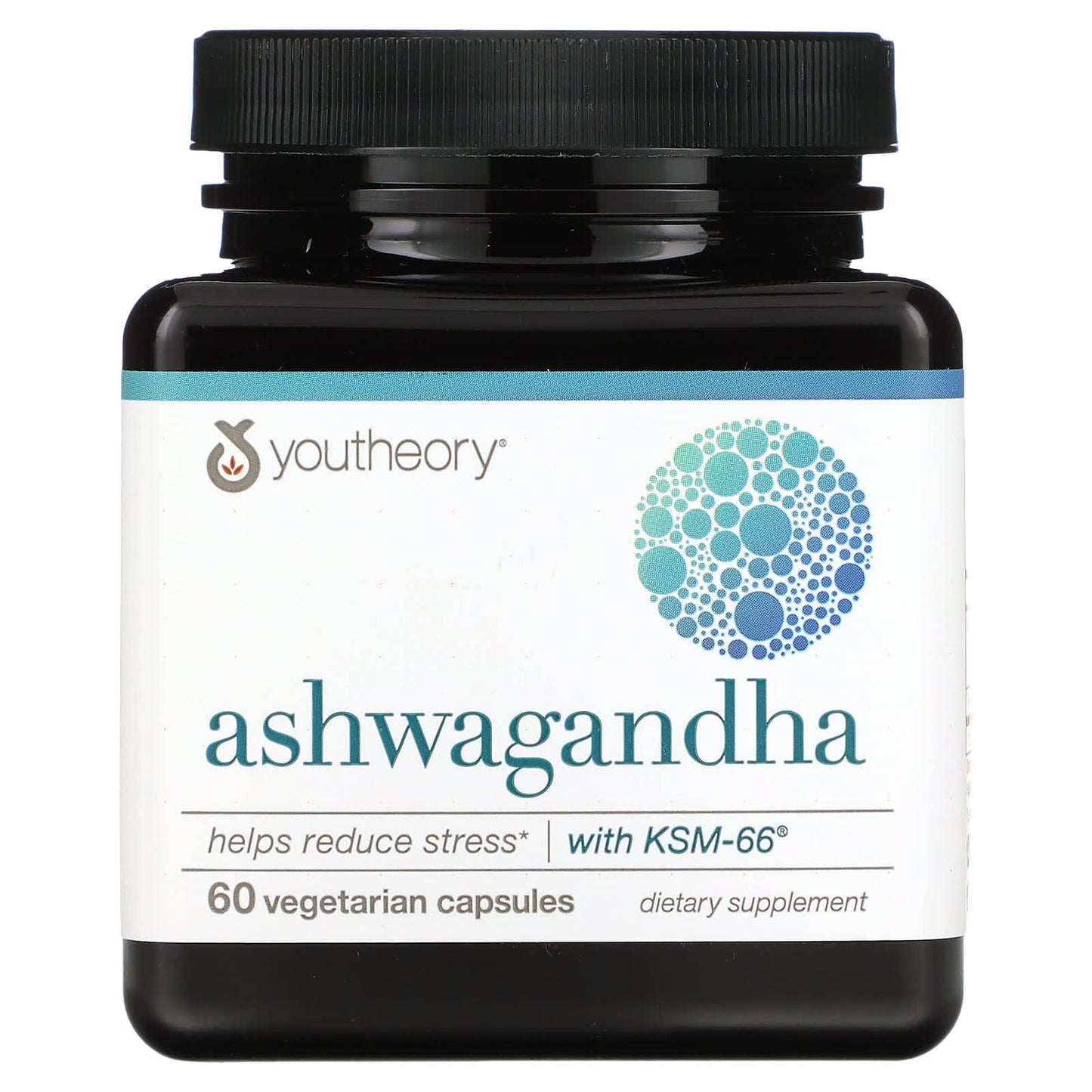 YOUTHEORY, Ashwagandha, 60 CAPSULE UPC 850502007584 | Hilife Vitamins