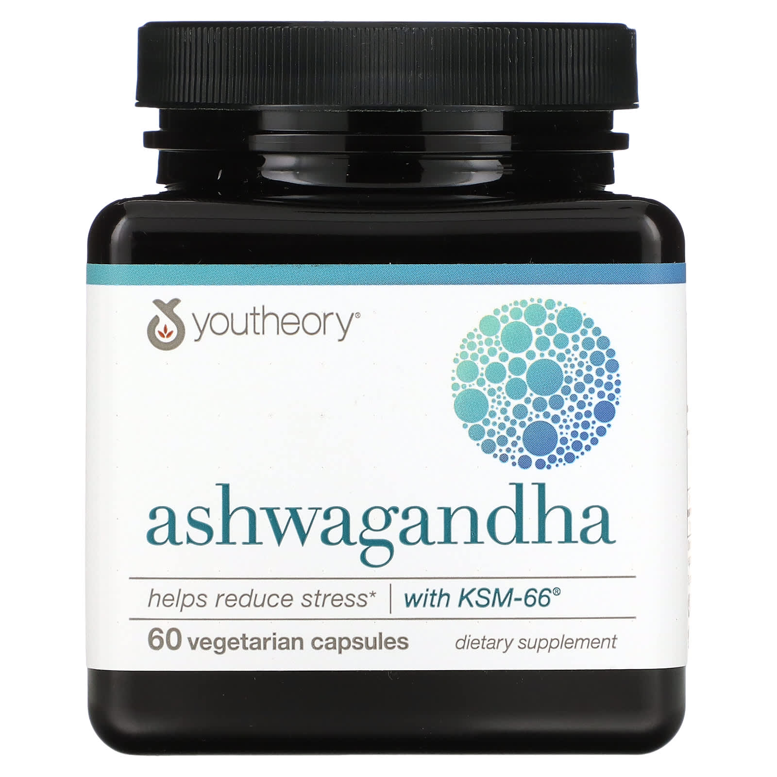 YOUTHEORY, Ashwagandha, 60 CAPSULE UPC 850502007584 | Hilife Vitamins