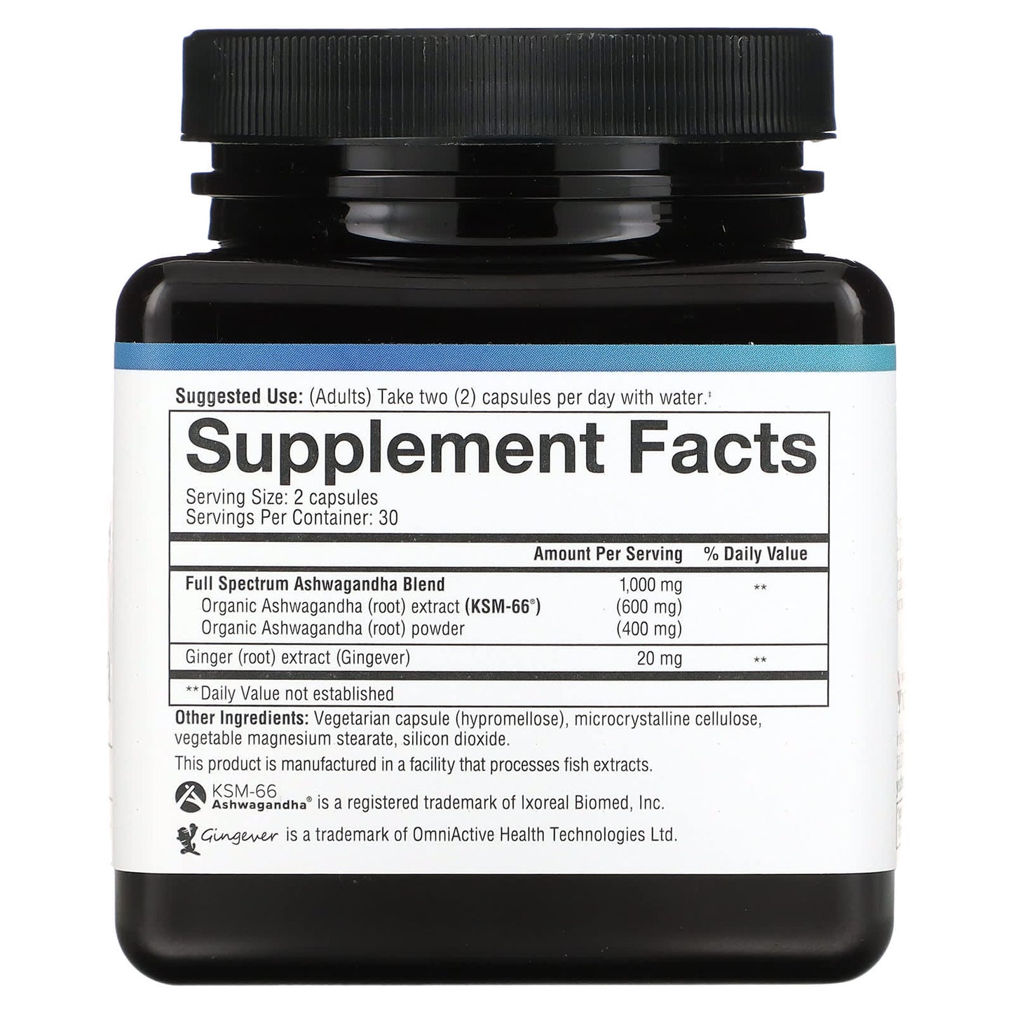 YOUTHEORY, Ashwagandha, 60 CAPSULE UPC 850502007584 | Hilife Vitamins