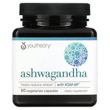 YOUTHEORY, Ashwagandha, 60 CAPSULE - 850502007584 | Hilife Vitamins
