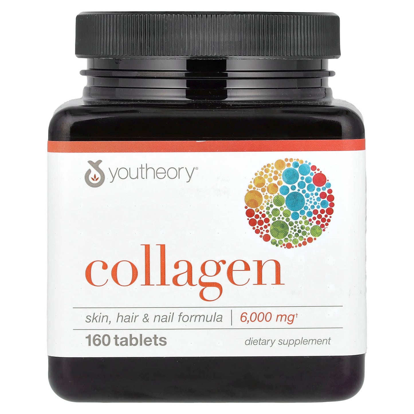 Youtheory, Collagen Advanced 1,2 & 3, 160 Tablets UPC 853244003074 | Hilife Vitamins