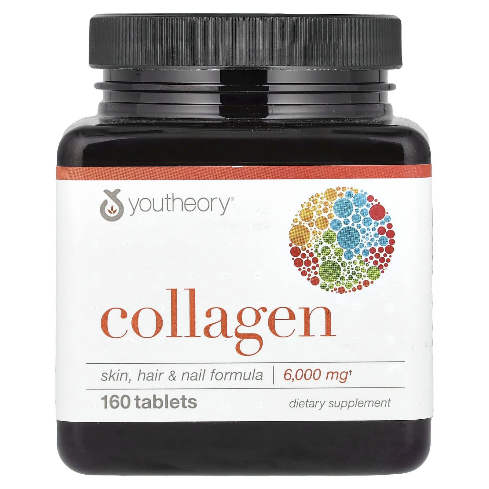 Youtheory, Collagen Advanced 1,2 & 3, 160 Tablets UPC 853244003074 | Hilife Vitamins