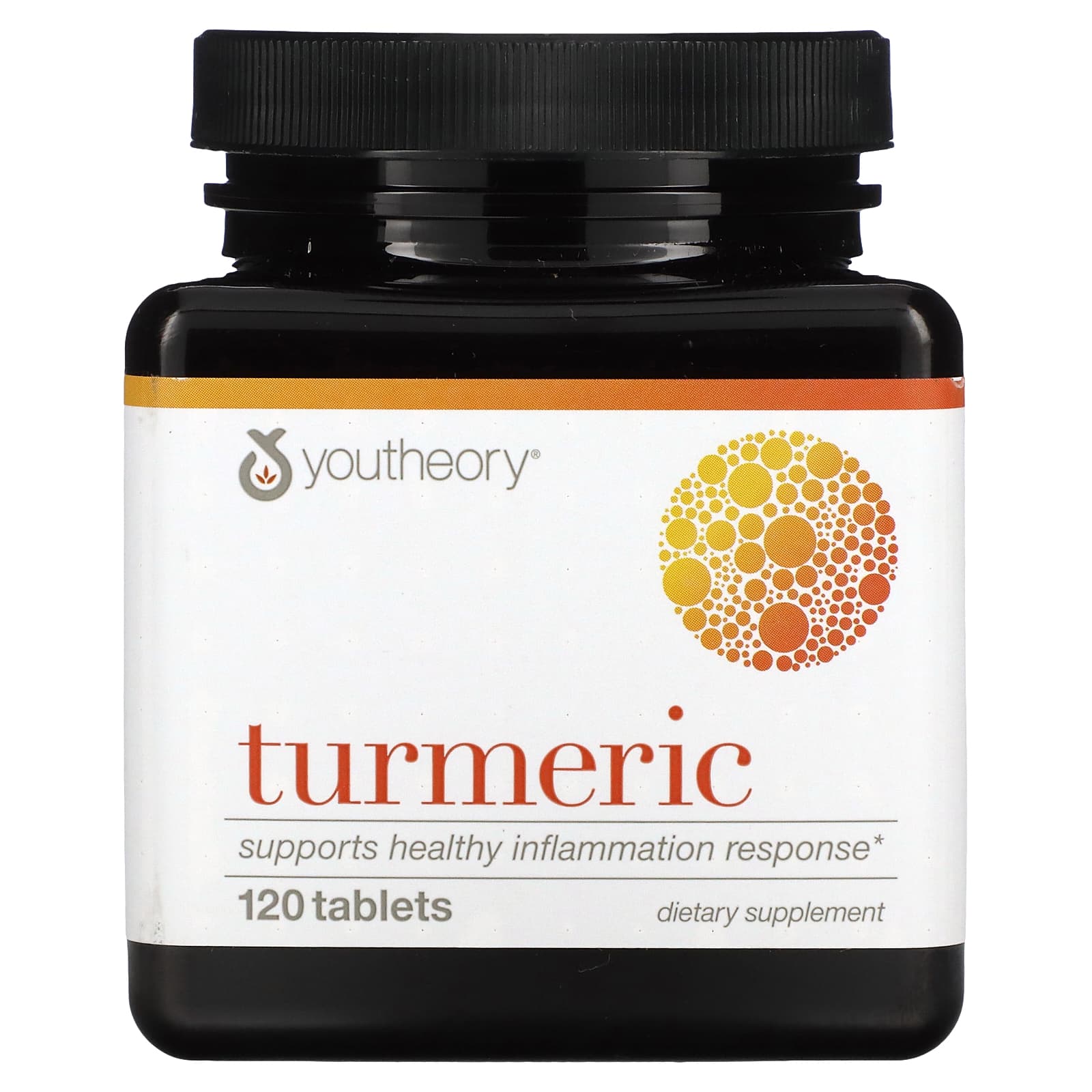 Youtheory, Turmeric Advanced, 120 Tablets UPC 853244003371 | Hilife Vitamins