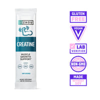 Zhou Nutrition, Creatine Stick Packs, 15 Packs UPC 669191570411 | Hilife Vitamins