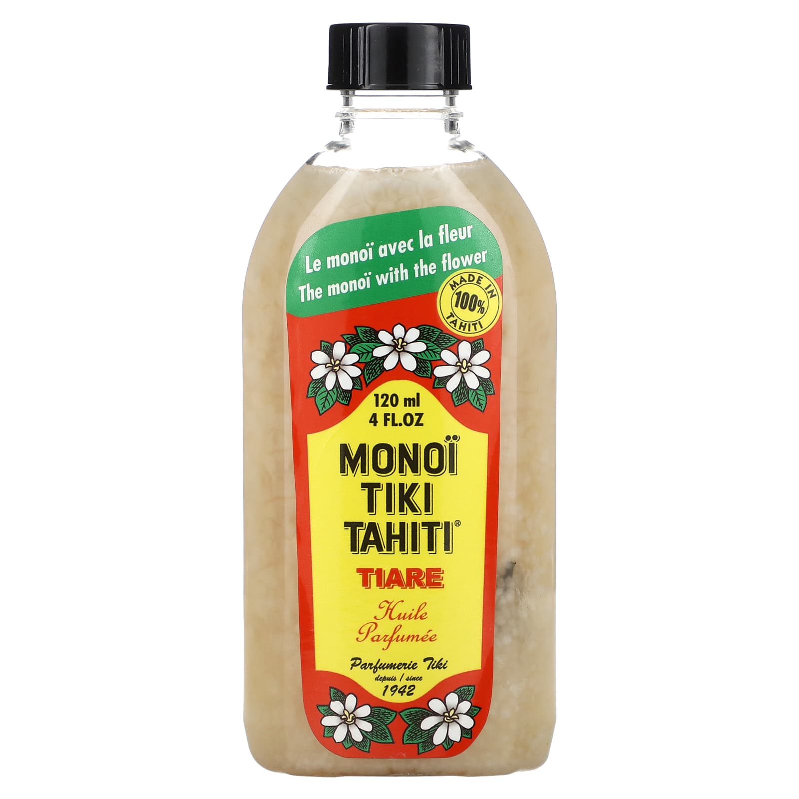 Zzzmonoi Tiare Tahiti Products, Coconut Oil Gardenia (Tiare), 4 Oz UPC 715783673203 | Hilife Vitamins