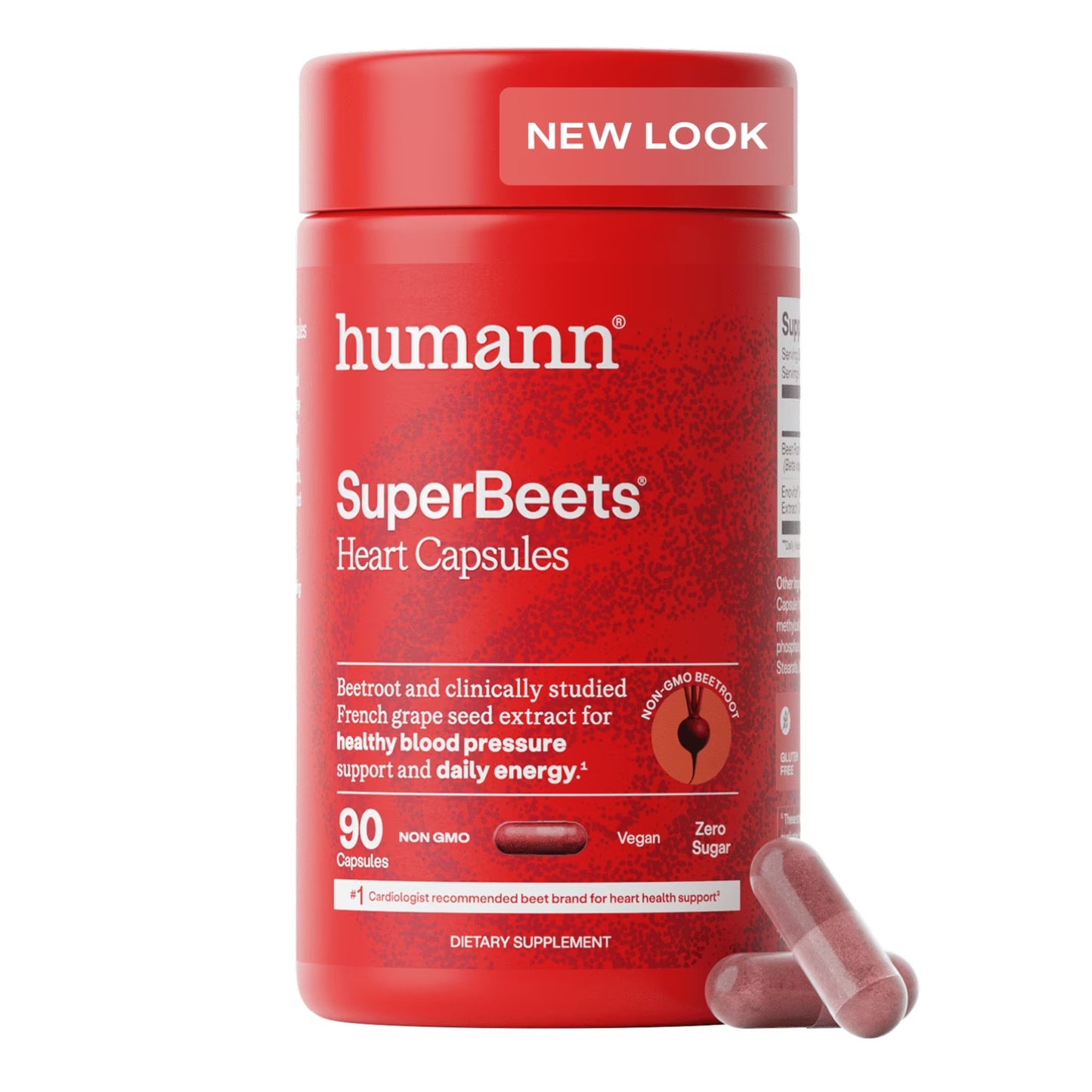 HumanN, SuperBeets, 1000 mg, 90 Capsules UPC 813188021046 | Hilife Vitamins