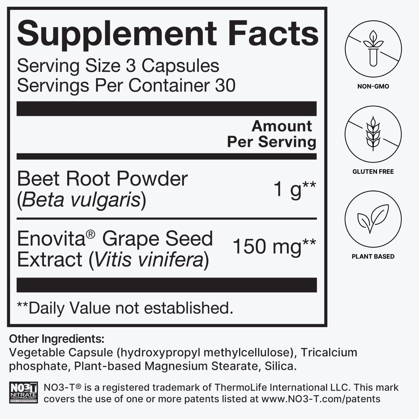 HumanN, SuperBeets, 1000 mg, 90 Capsules UPC 813188021046 | Hilife Vitamins