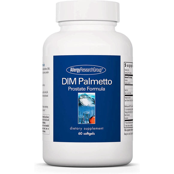 Allergy Research Group, DIM Palmetto Prostate Formula, 60 Softgels - 713947741904 | Hilife Vitamins
