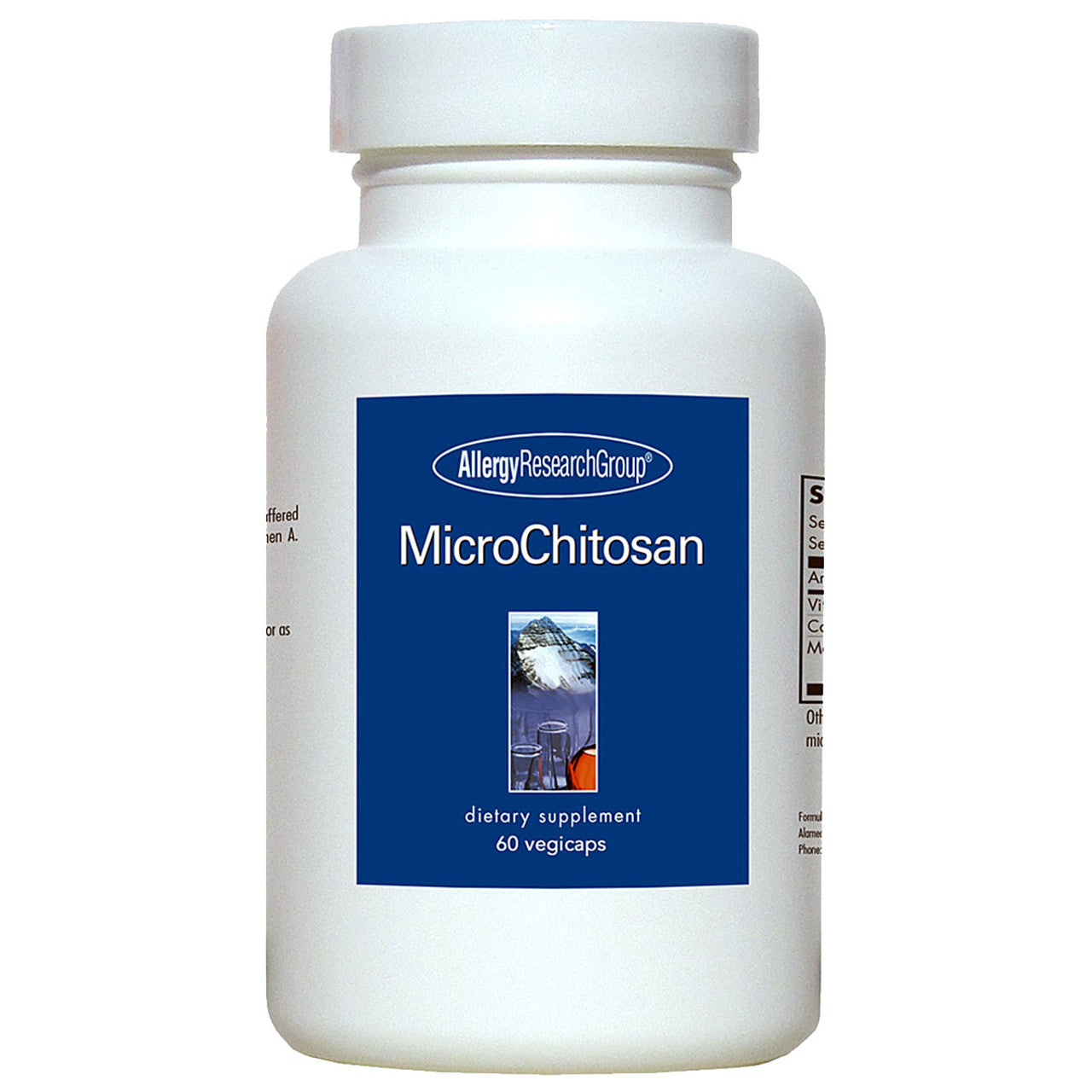Allergy Research Group, MicroChitosan Chitosan Oligosaccharide, 60 Veggie Caps - 713947759909 | Hilife Vitamins