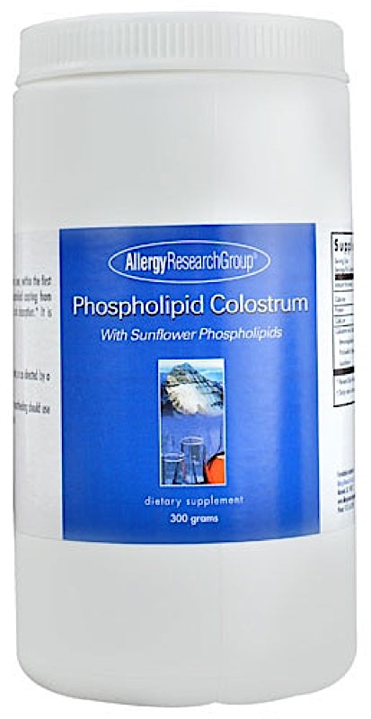 Allergy Research Group, Phospholipid Colostrum with Sunflower Phospholipids, 300 Grams UPC 713947768208 | HiLife Vitamins