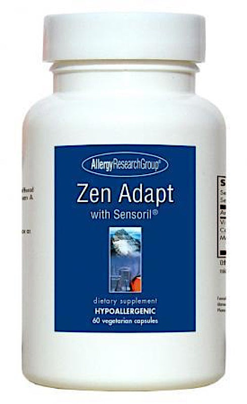 Allergy Research Group, Zen Adapt with Sensoril®, 60 Vegetarian Capsules - 713947773400 | Hilife Vitamins