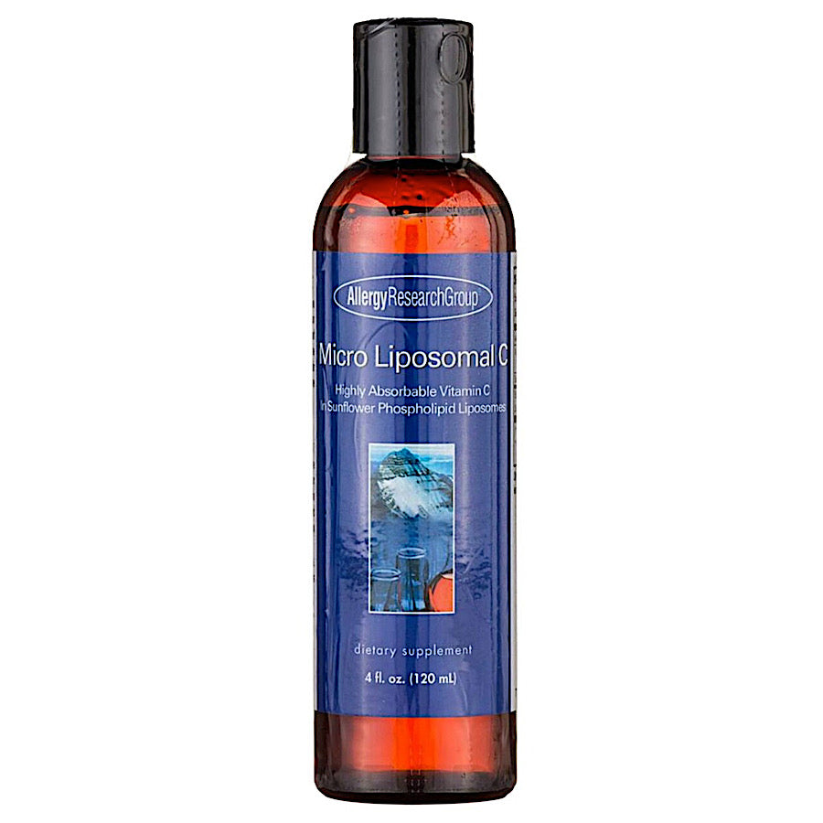 Allergy Research Group, Micro Liposomal C Non-GMO Vitamin C in Sunflower Phospholipids, 4 Fl. Oz - 713947767706