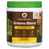 Amazing Grass, Greens Blend, Superfood, Chocolate, 8.5 Oz - 829835933006 | Hilife Vitamins