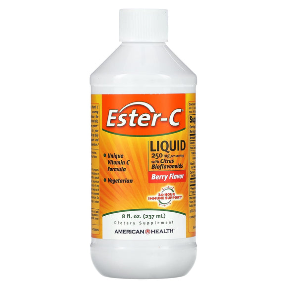 American Health, Ester-C Liquid, 8 Oz - 076630170291 | Hilife Vitamins