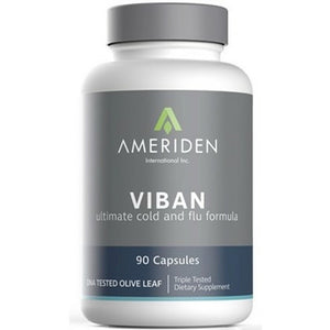 Ameriden, VIBAN Ultimate Cold & Flu Formula, 90 Capsules - 650313100036 | Hilife Vitamins
