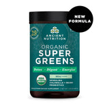 Ancient Nutrition, Organic SuperGreens, Mint Flavor, 7.23 oz - 816401025739 | Hilife Vitamins