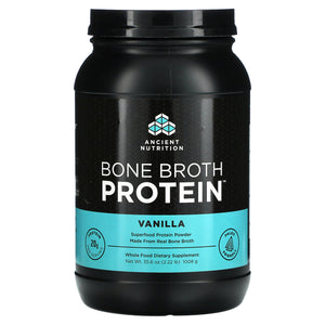 Ancient Nutrition, Bone Broth Protein Vanilla, 2.18 Lbs - 816401020260 | Hilife Vitamins