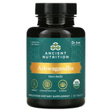 Ancient Nutrition, Ashwagandha, 30 Tablets - 816401025456 | Hilife Vitamins