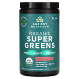 Ancient Nutrition, Organic SuperGreens, Watermelon Flavor, 8.82 oz - 816401025746 | Hilife Vitamins