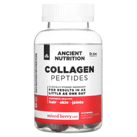 Ancient Nutrition, Collagen Peptides Gummies, Mixed Berry, 45 Gummies UPC 816401026224 | HiLife Vitamins