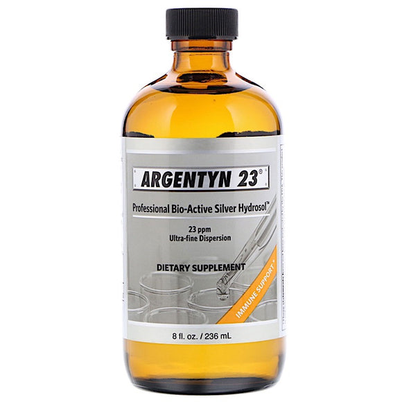 Argentyn 23, Bio-Active Silver Hydrosol, 8 Oz - 684088331333 | Hilife Vitamins