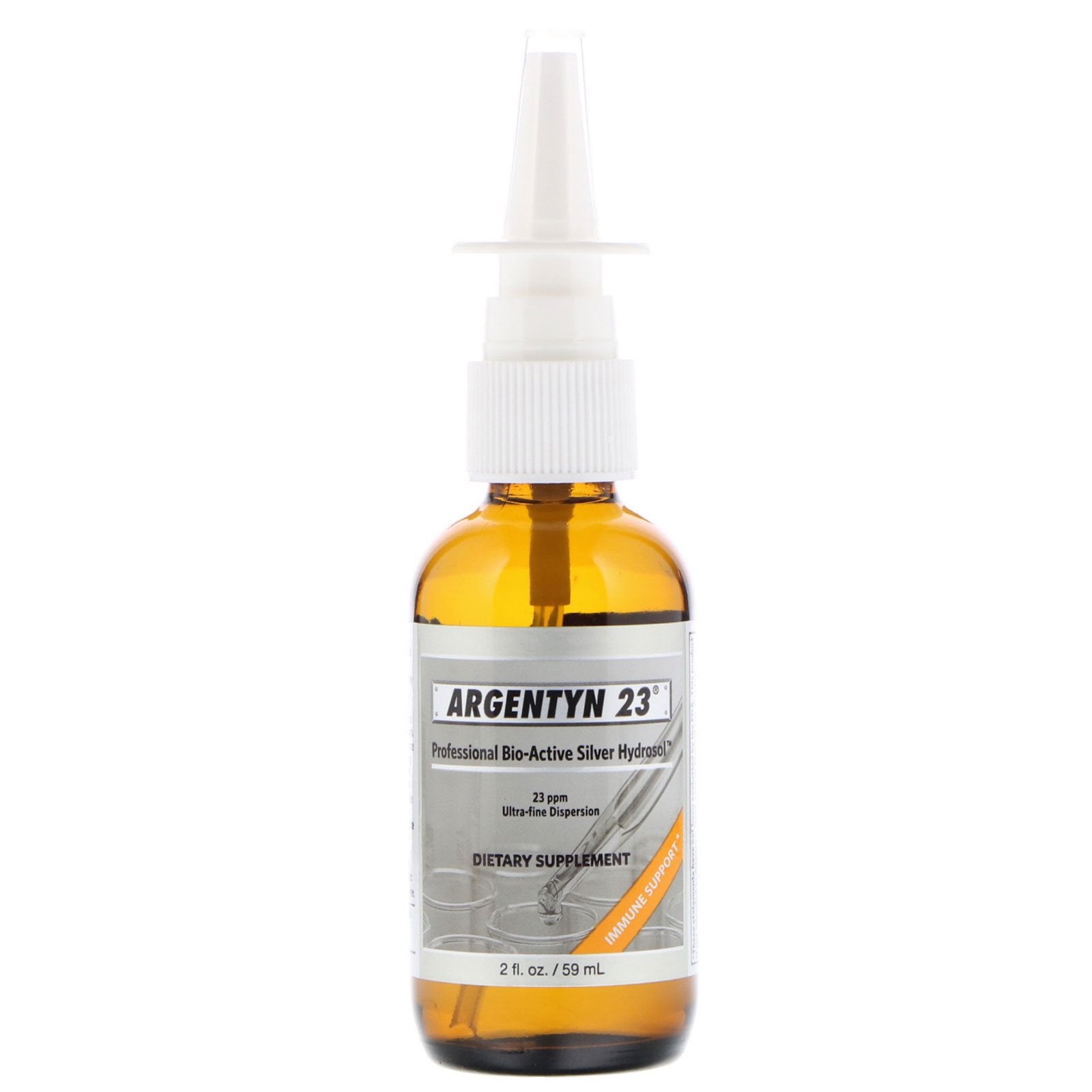 Argentyn 23, Vertical Spray, 2 Oz UPC 684088331340 | HiLife Vitamins