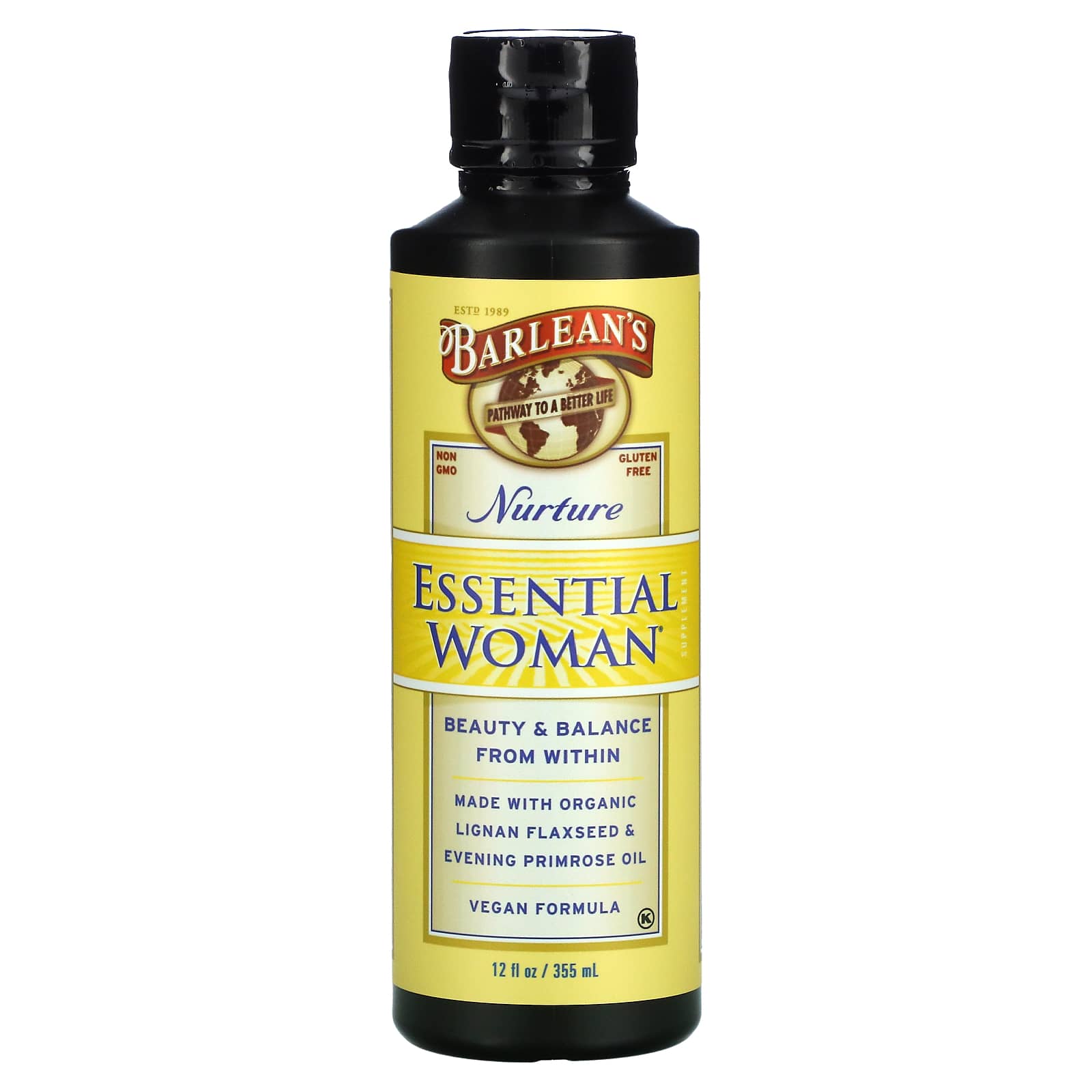 Barlean's, Essential Woman, 12 Oz UPC 705875000154 | HiLife Vitamins