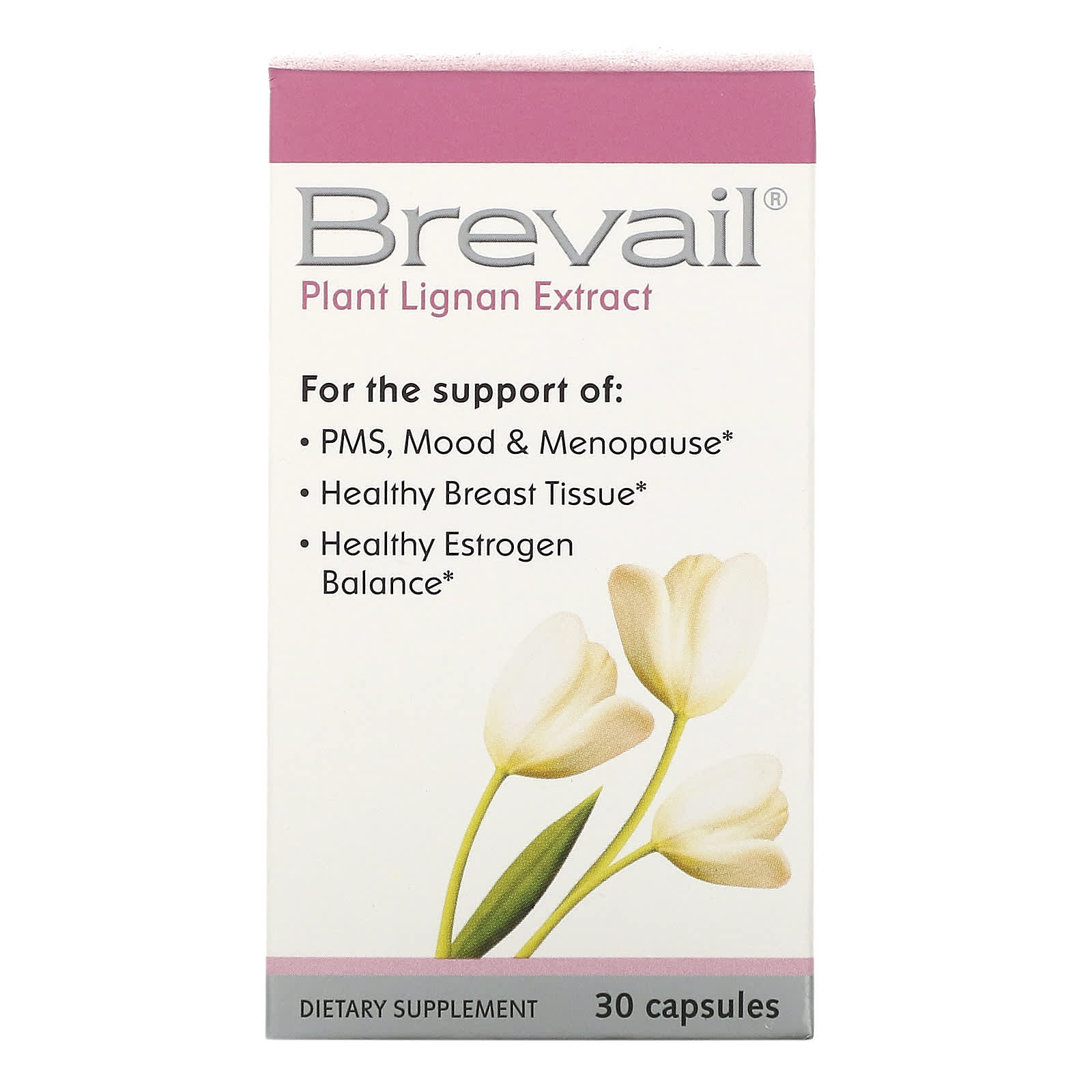 Barlean's, Brevail Plant Lignan Extract, 30 Capsules UPC 705875100267 | HiLife Vitamins