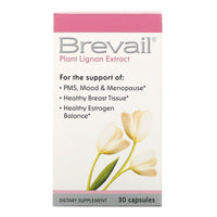 Barlean's, Brevail Plant Lignan Extract, 30 Capsules UPC 705875100267 | HiLife Vitamins
